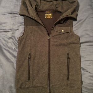 Burton MTN hooded vest!